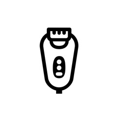 disposable shaving razor icon- vector illustration