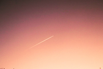 airplane flying in the sky