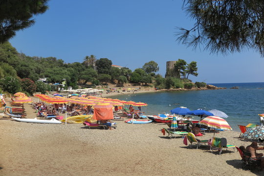 Strand von Santa Maria Navarrese, Sardinien