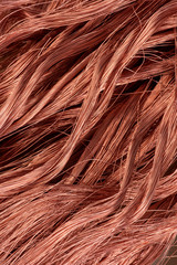Scrap copper wire non-ferrous metals, product metalworking industry