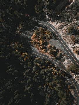 Aerial View of the Highway