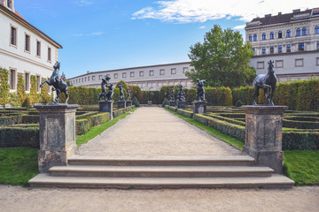 Part of the Waldstein garden, Prague, Czech Republic