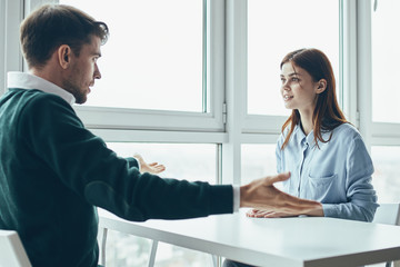 doctor talking to his patient