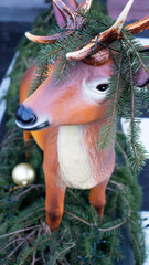 christmas decoration on a background