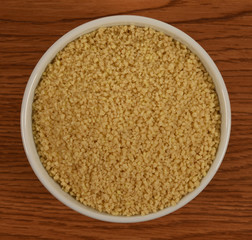 Couscous in a bowl