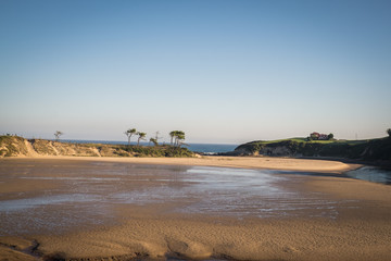 Oyambre Natural Park and Oyambre Beach, Protected coastal & rural area.