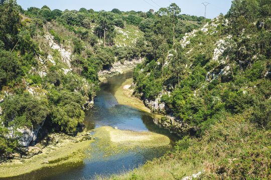 Rio Pur&oacute;n, Llanes, Spain, Camino del Norte