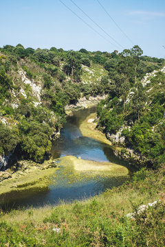 Rio Pur&oacute;n, Llanes, Spain, Camino del Norte