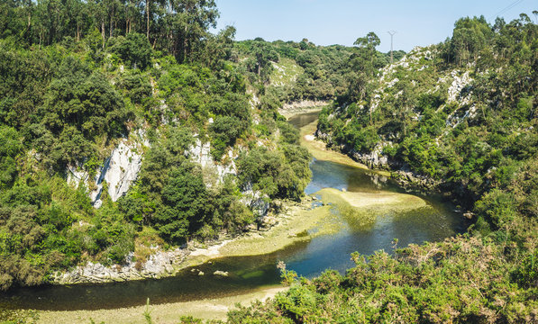 Rio Pur&oacute;n, Llanes, Spain, Camino del Norte