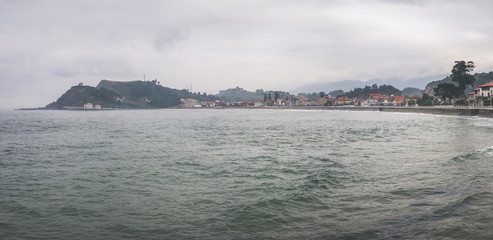 Fototapeta premium Ribadesella, Cantabrian coast of Asturias, Picos de Europa