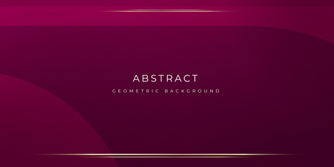 Maroon Gold Abstract Background Presentation