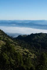 Naklejka premium volcán nevado de Colima