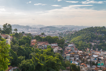 Obraz premium Favela in Rio de Janeiro, Brazil, South America