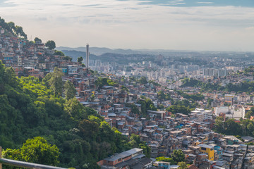 Favela in Rio de Janeiro, Brazil, South America