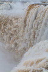 Obraz na płótnie Canvas Iguazu Falls from the Argentinian side, South America