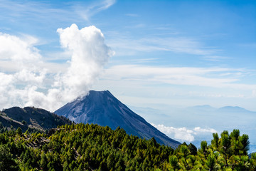 volcán nevado de Colima
