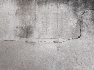 Cracked concrete wall texture