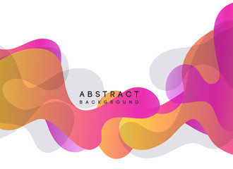 Moving colorful abstract background. Dynamic Effect. Vector Illustration. Design Template.