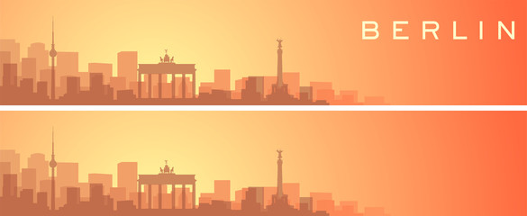 Berlin Beautiful Skyline Scenery Banner
