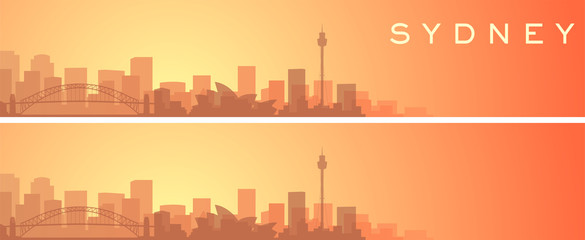 Sydney Beautiful Skyline Scenery Banner