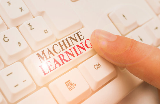 Word writing text Machine Learning. Business photo showcasing scientific study of algorithms and statistical models