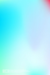 Rainbow, Gradient, Mesh Banner. Soft color. 