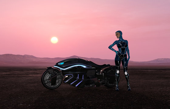 Ride Like Tron: WAU's Sci-Fi 'Cyber' E-Bike Comes From A Cool Techno Future