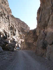 Backroad Titus Canyon Road Death Valley California Usa