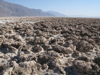 Death Valley Devils Golf Course california usa