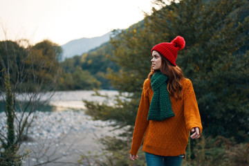 girl in a hat