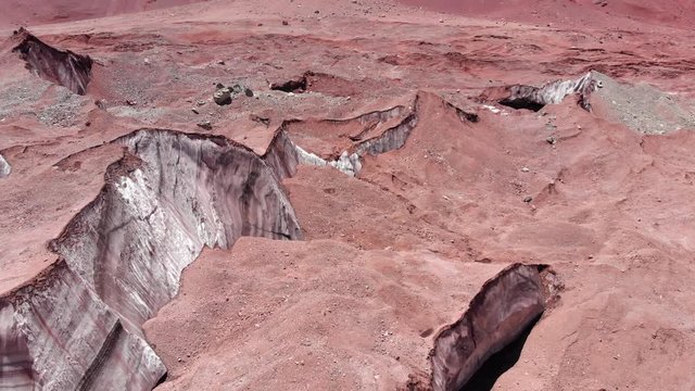 Plaza Francia facing Aconcagua south Face