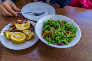 Delicious, famous pita, Yenipazar, Aydin,