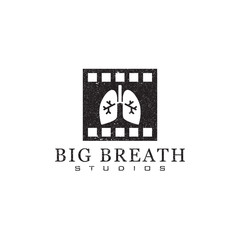 Big Breath Studio logo designs, Movie studio logo inspirations