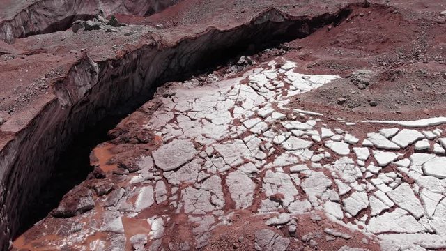 Plaza Francia facing Aconcagua south Face