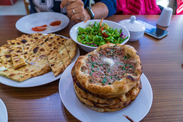 Delicious, famous pita, Yenipazar, Aydin,