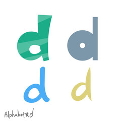 d（alphabet）