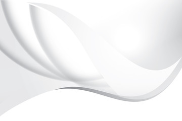 Abstract geometric white and gray color background. Vector, illustration.	