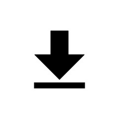 Download icon. Design template vector