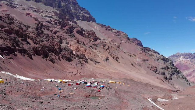 Plaza de Mulas base camp Aconcagua