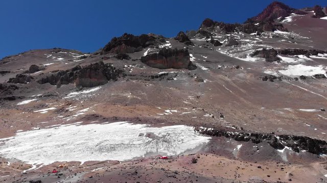 Camp 2 Nido de Condores on Aconcagua