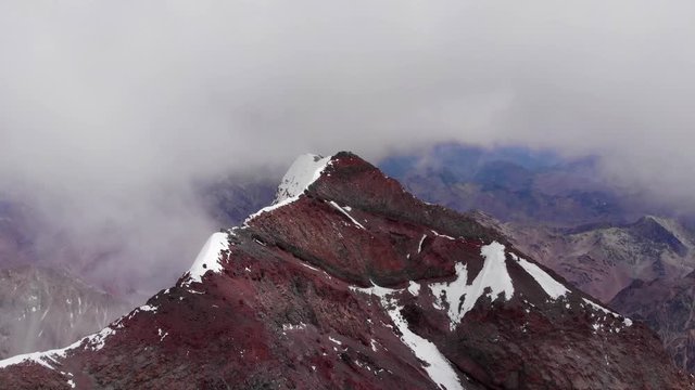 Aconcagua Summit tallest mountain in the Americas