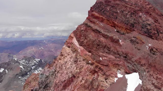 Aconcagua Summit tallest mountain in the Americas
