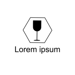Wine Logo Design Template. Wine company logo