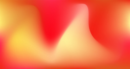 Red Yellow Pink Tropical Gradient Background. 