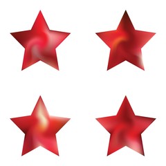 Collection of pentagram smooth backgrounds.