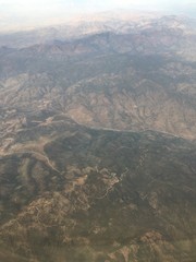 aerial view of mountains