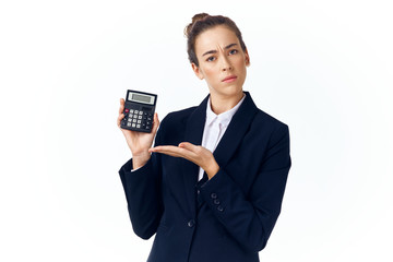 business woman with phone