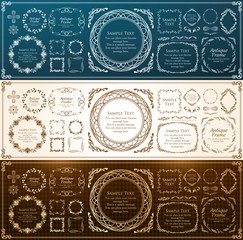 高級感のあるバロック調のフレーム　ラグジュアリー　ゴージャス　ビンテージ