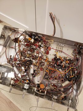 Wiring mess tube amp
