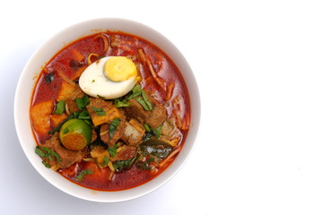 soup with meat and vegetables